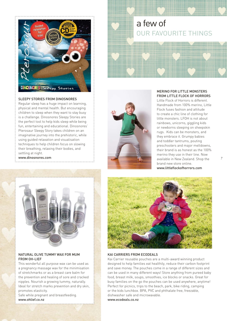 The Natural Parent Magazine Preview Pages