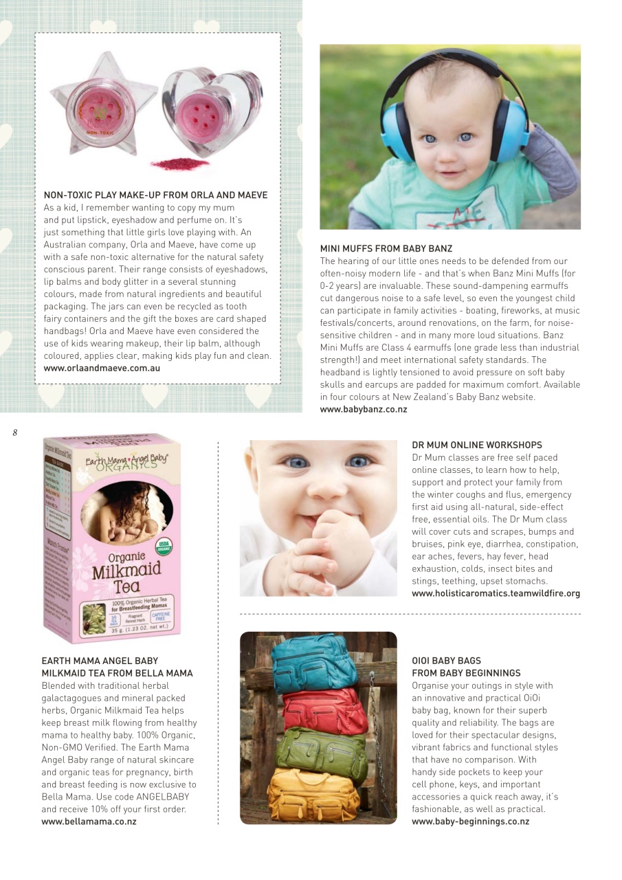 The Natural Parent Magazine Preview Pages
