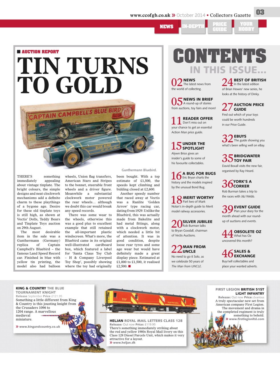 Collectors Gazette Preview Pages