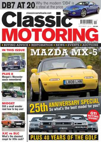 Classic Motoring issue Oct-14