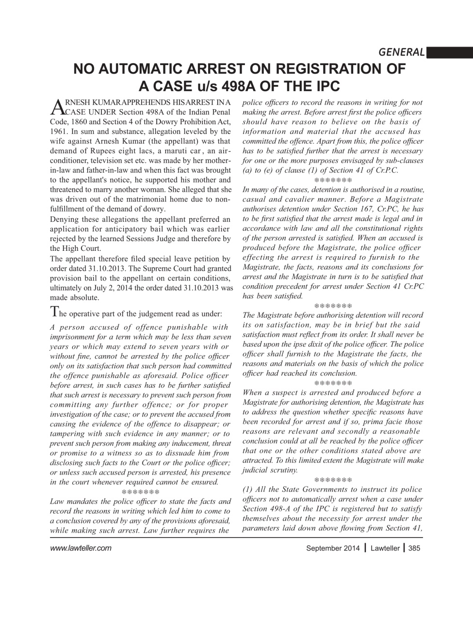 Lawteller – A Legal Awareness Magazine Preview Pages