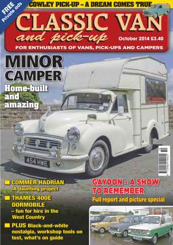 Classic Van & Pick-up issue Vol. 14 No.12 MINOR CAMPER