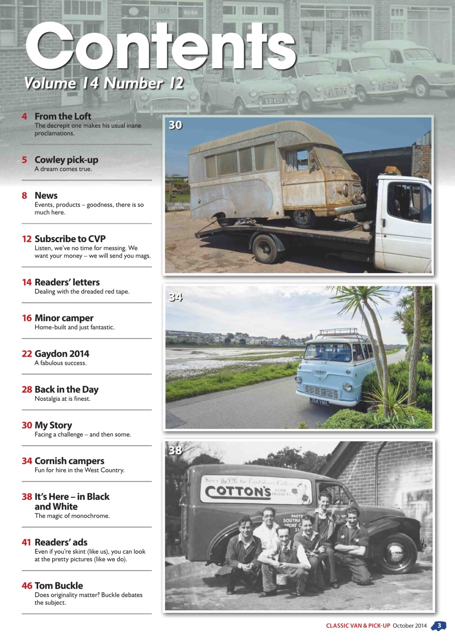 Classic Van & Pick-up Preview Pages