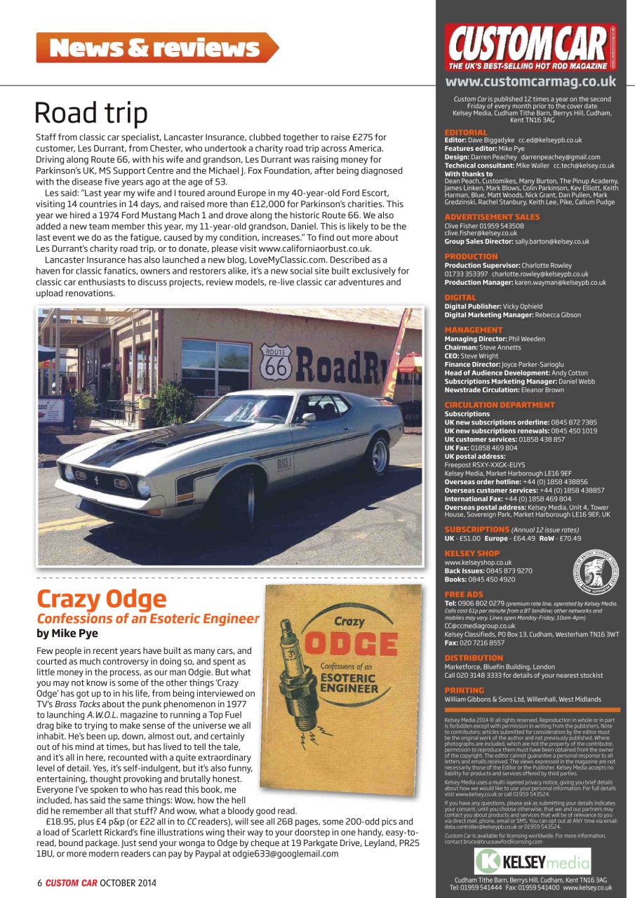 Custom Car Preview Pages