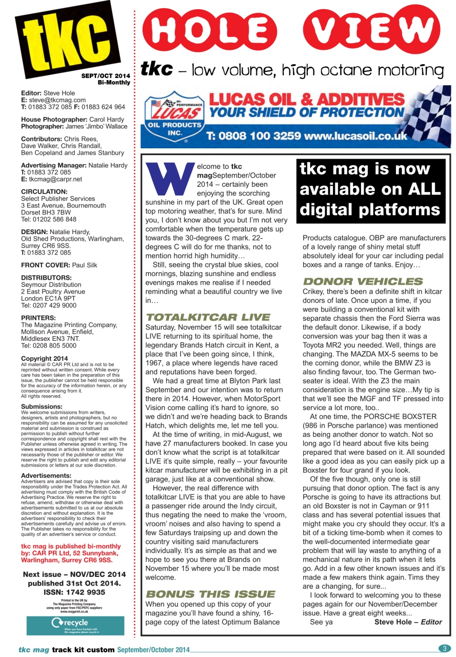 TKC Magazine Preview Pages