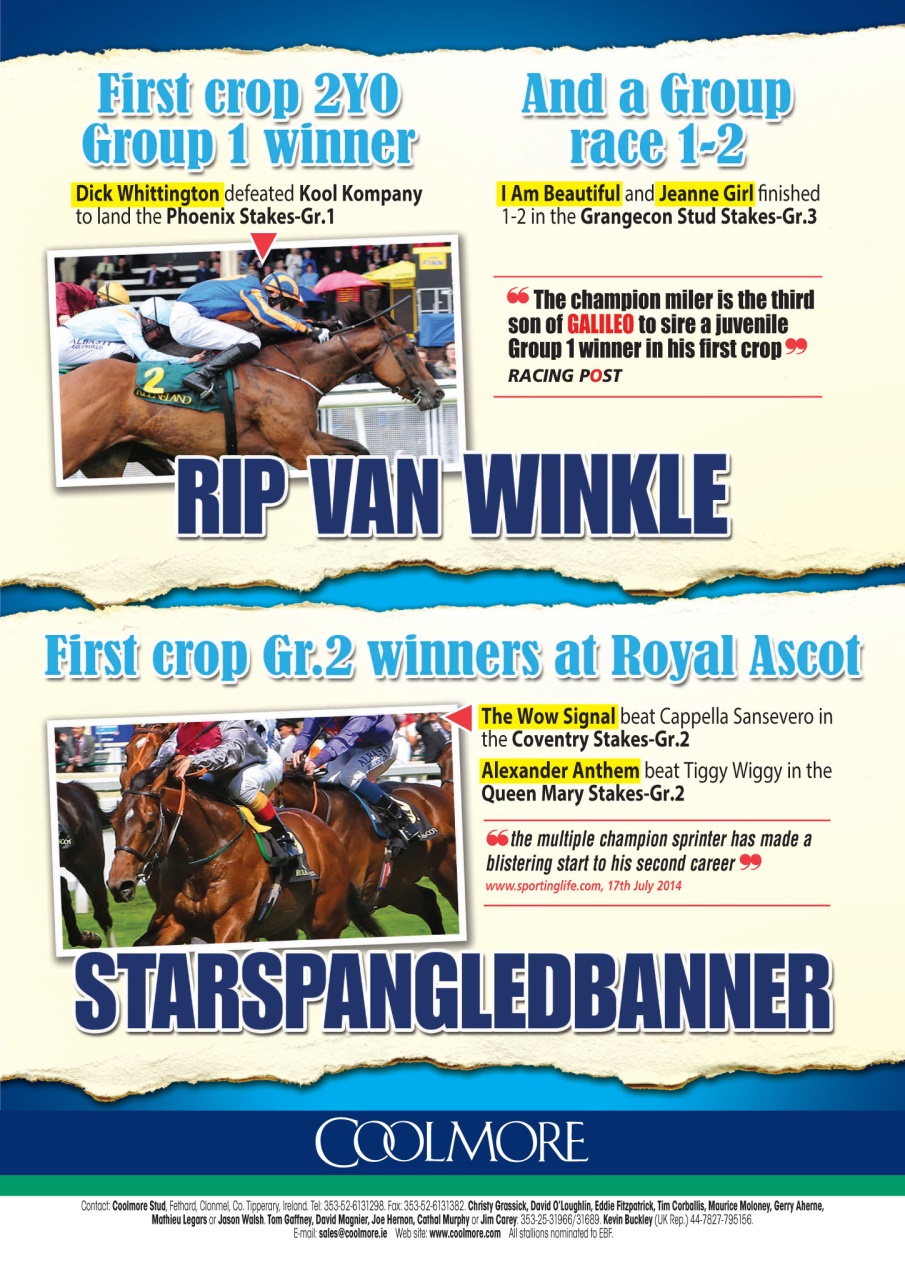 The Owner Breeder Preview Pages