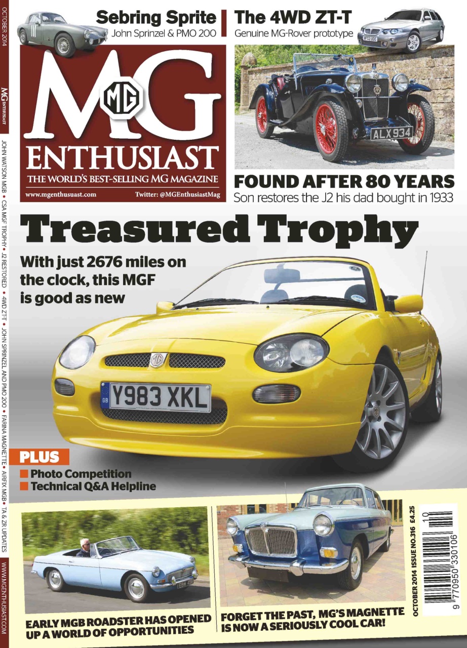 MG Enthusiast Preview Pages