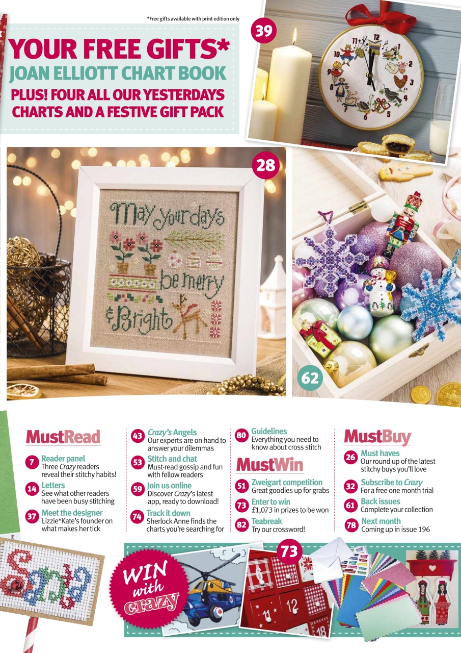 Cross Stitch Crazy Preview Pages