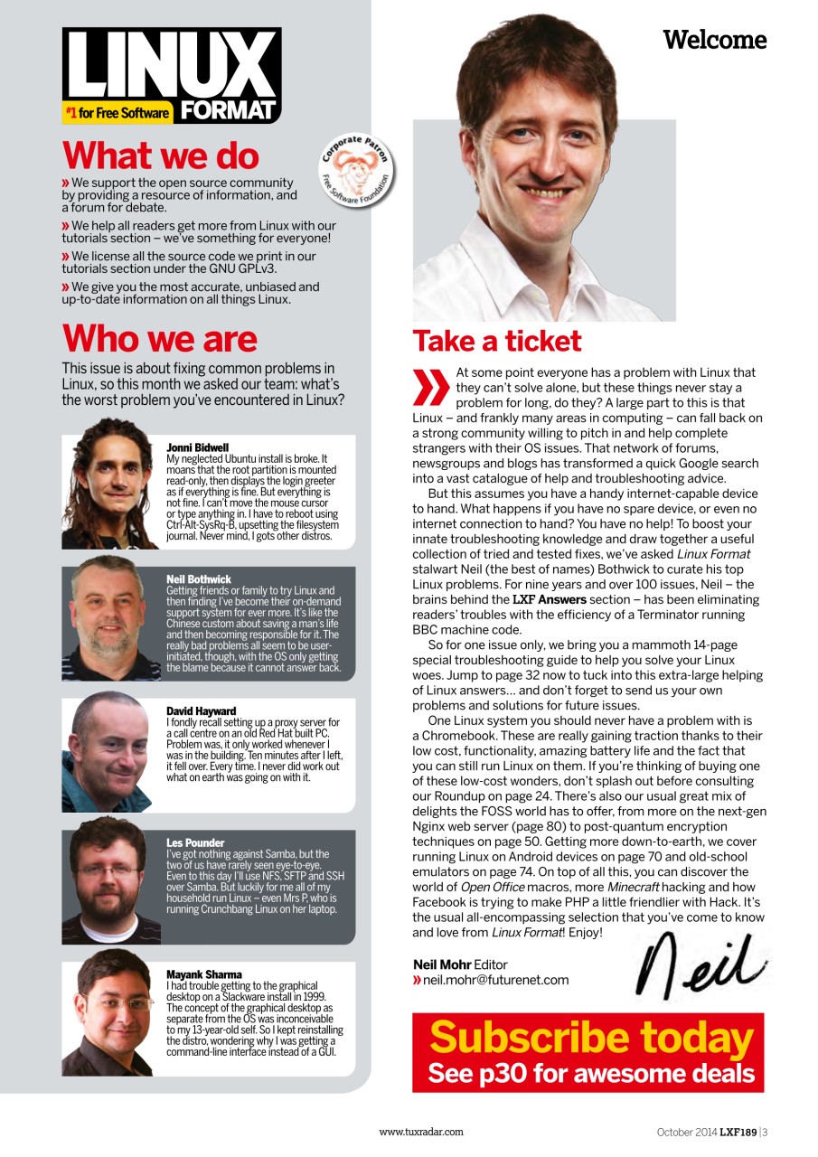 Linux Format Preview Pages