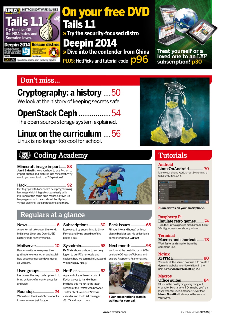 Linux Format Preview Pages