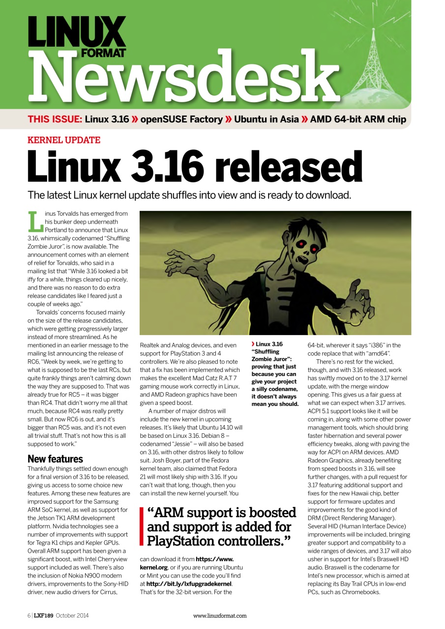 Linux Format Preview Pages