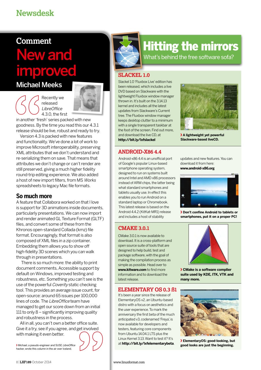 Linux Format Preview Pages