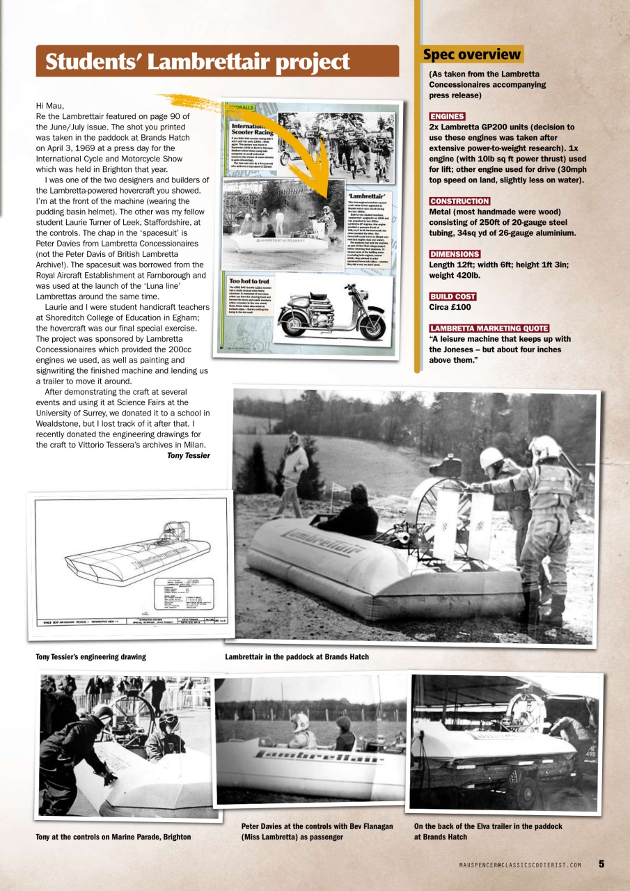 Classic Scooterist Preview Pages