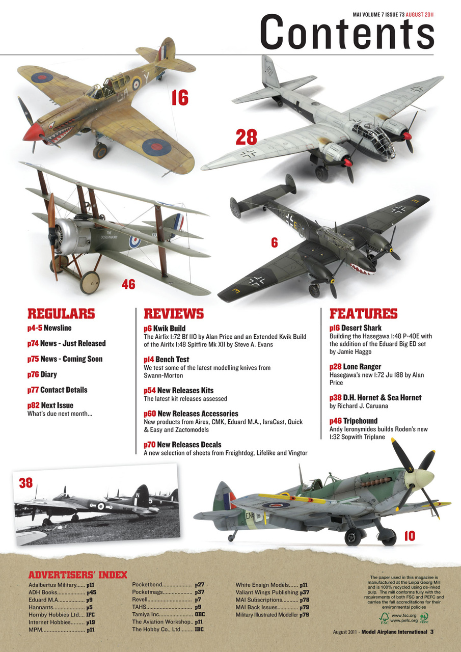 Model Airplane International Preview Pages