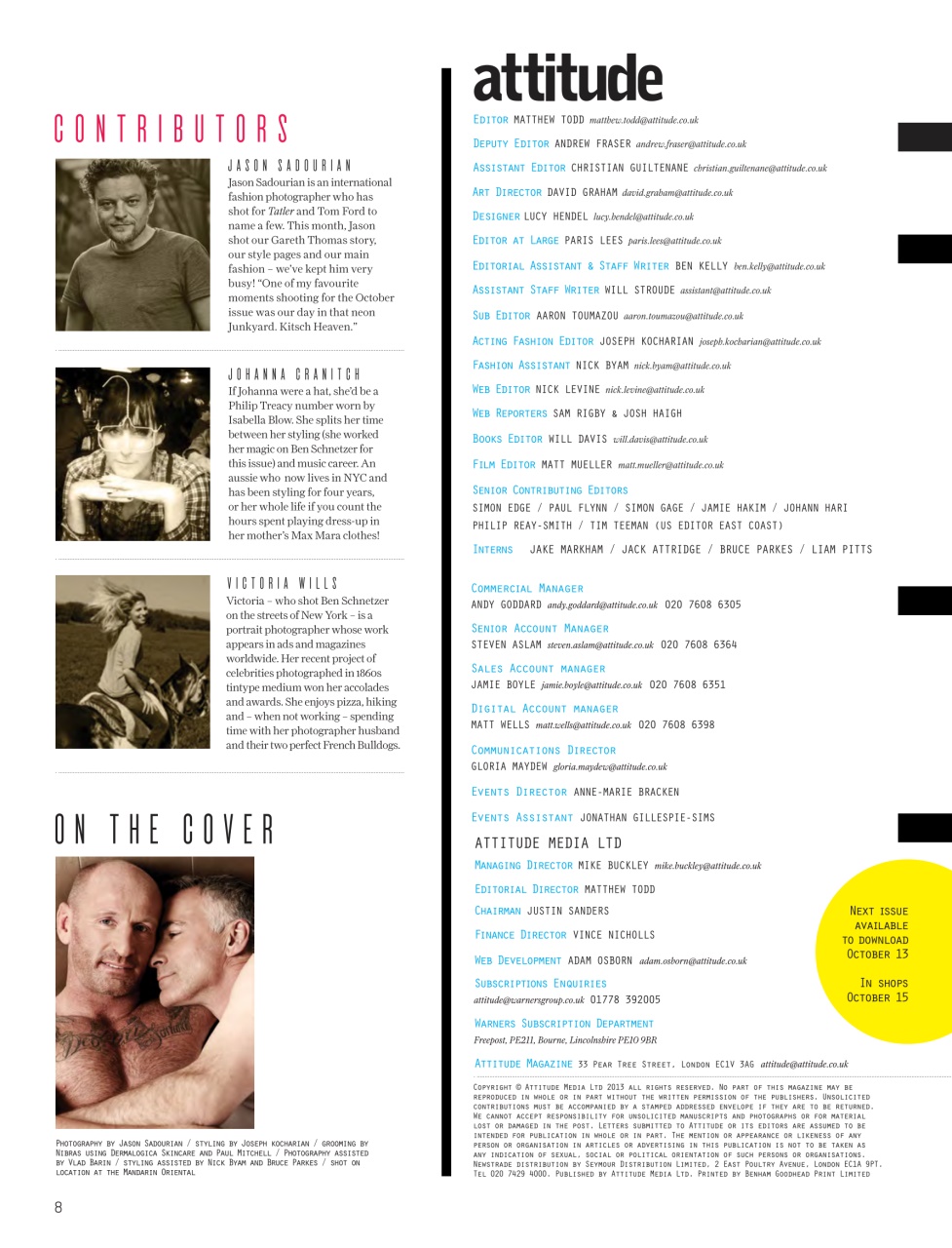 Attitude Preview Pages