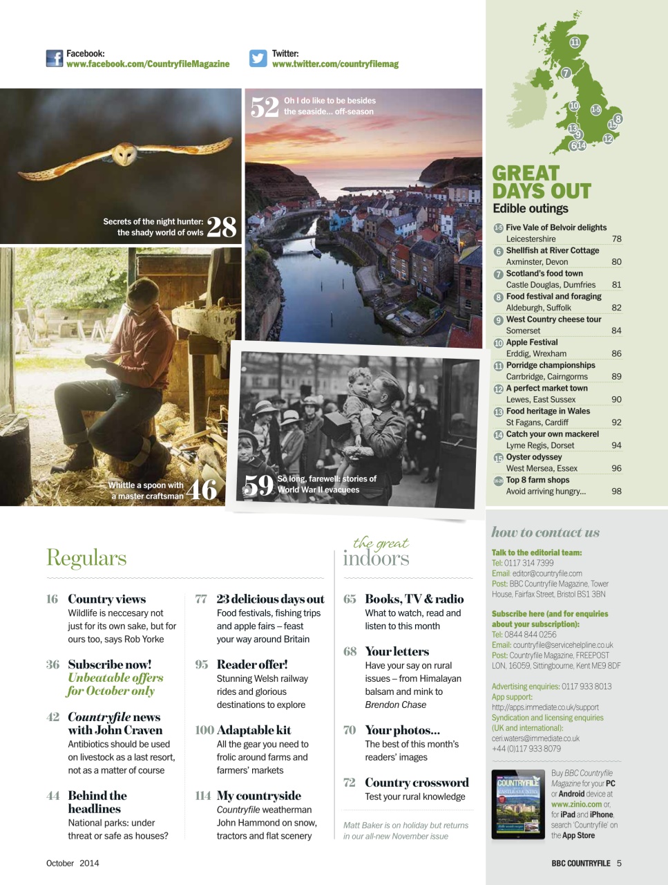 BBC Countryfile Magazine Preview Pages