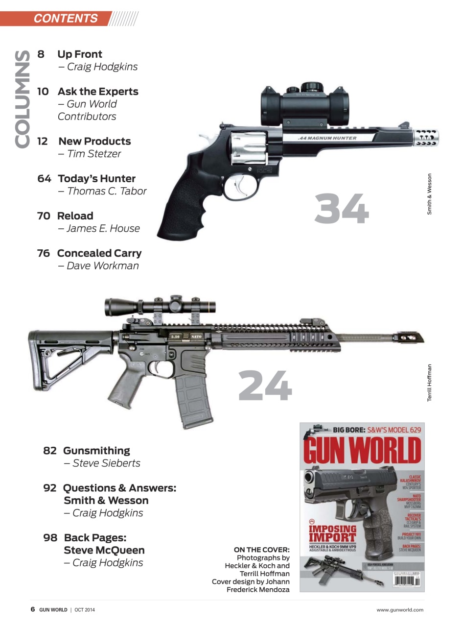 Gun World Preview Pages