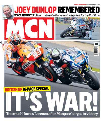 MCN issue 3rd September 2014