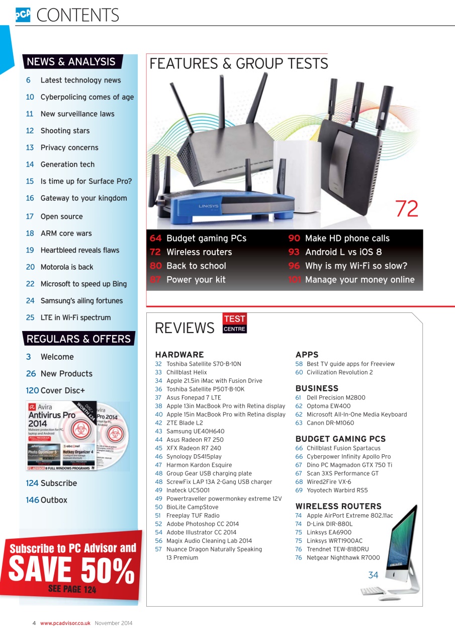 Tech Advisor Preview Pages