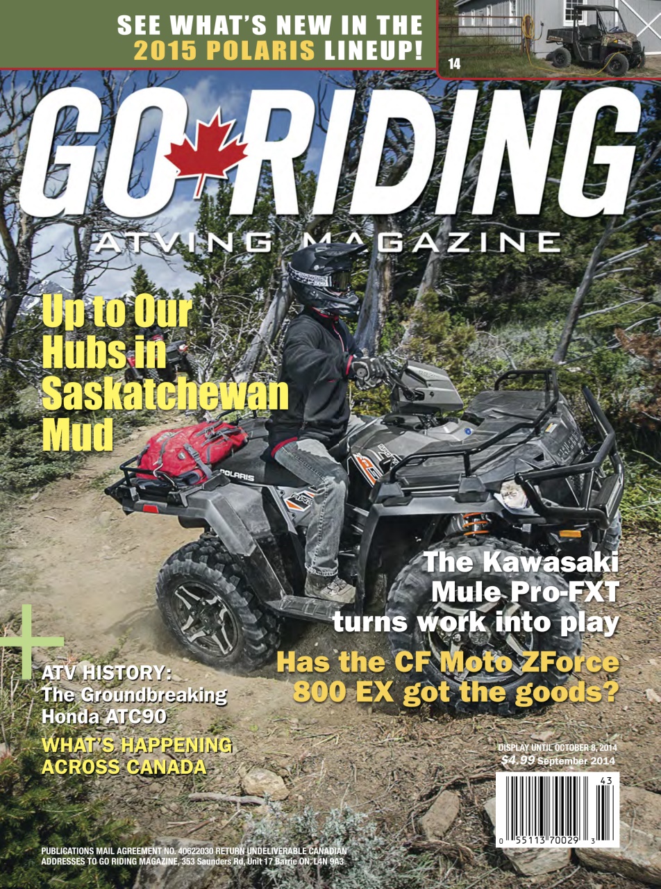 Go Riding ATVing Magazine Preview Pages