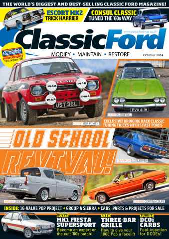 Classic Ford issue October 2014