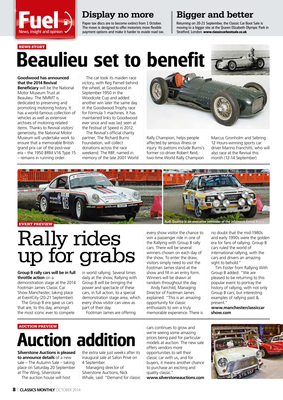 Classics World Preview Pages