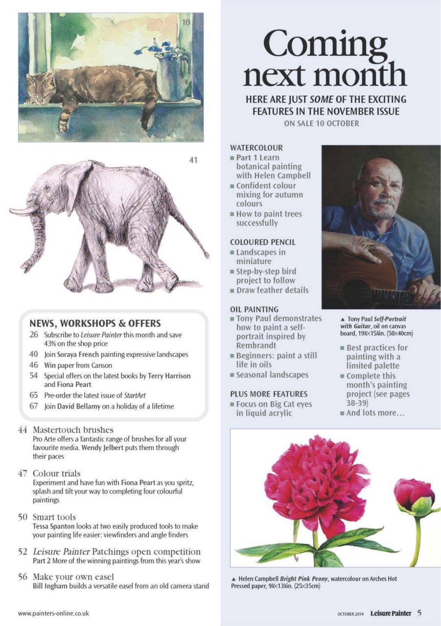 Leisure Painter & The Artist Preview Pages