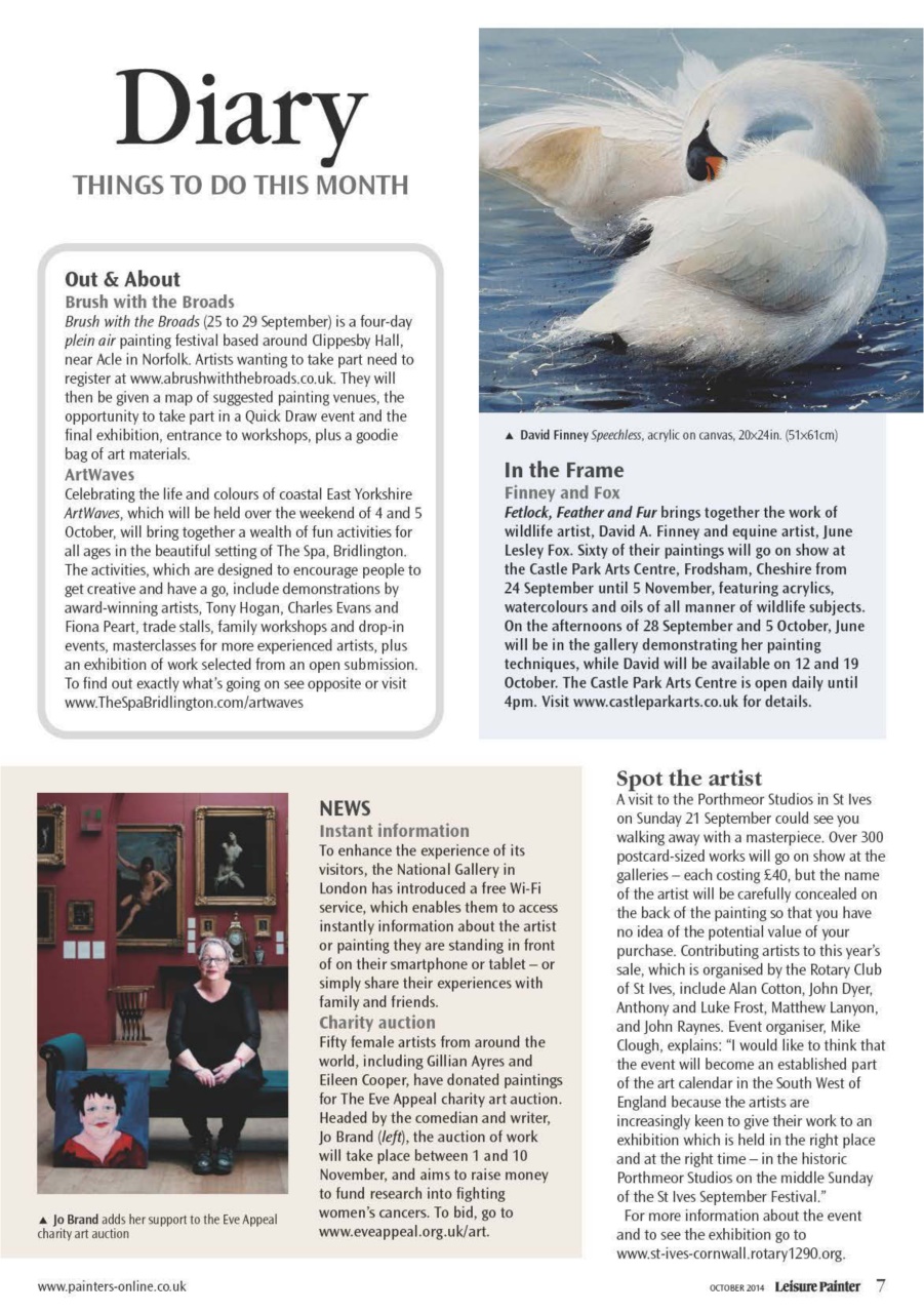 Leisure Painter & The Artist Preview Pages