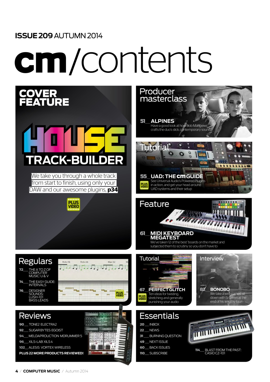 Computer Music Preview Pages