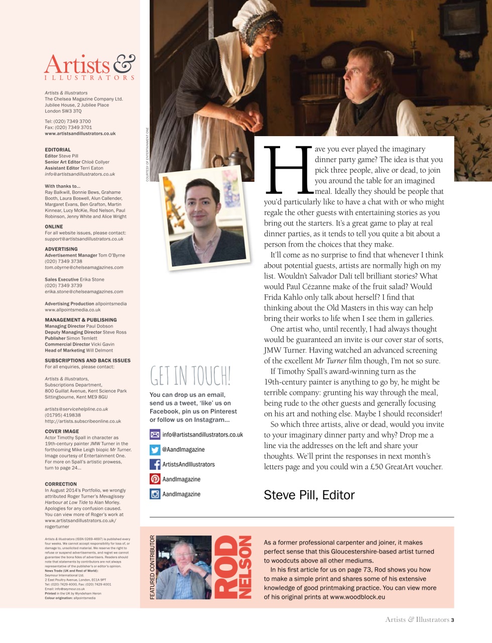 Artists & Illustrators Preview Pages