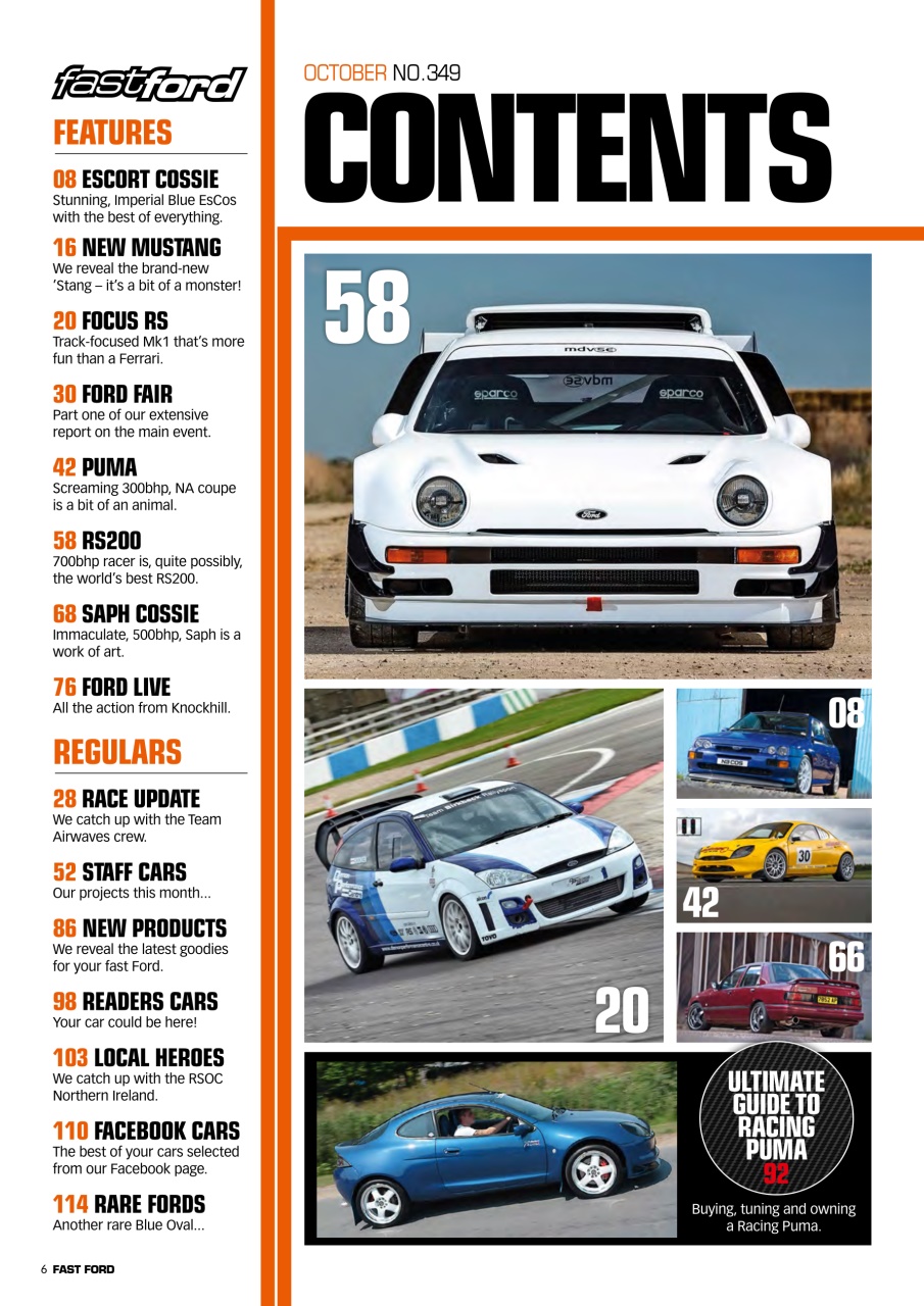 Fast Ford Preview Pages