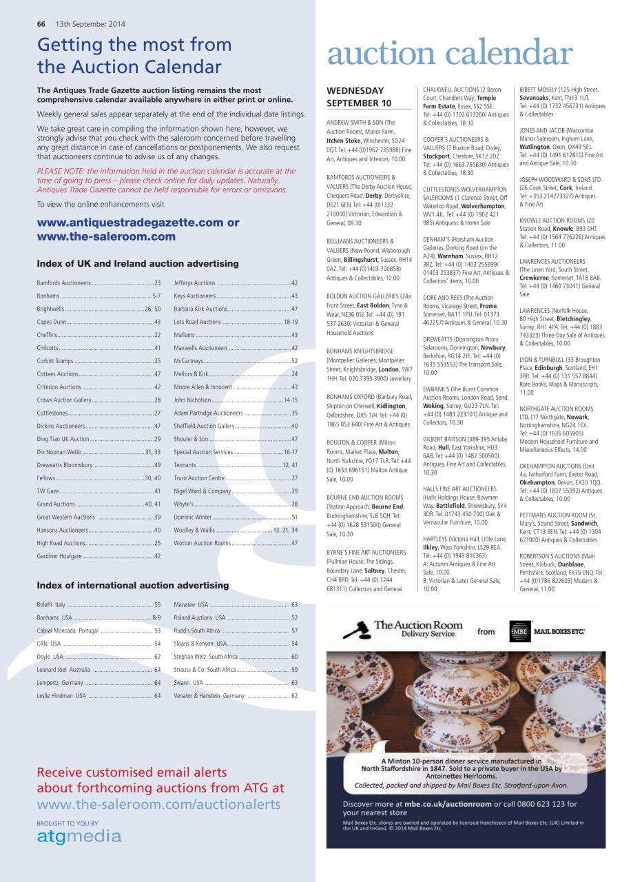 Antiques Trade Gazette Preview Pages