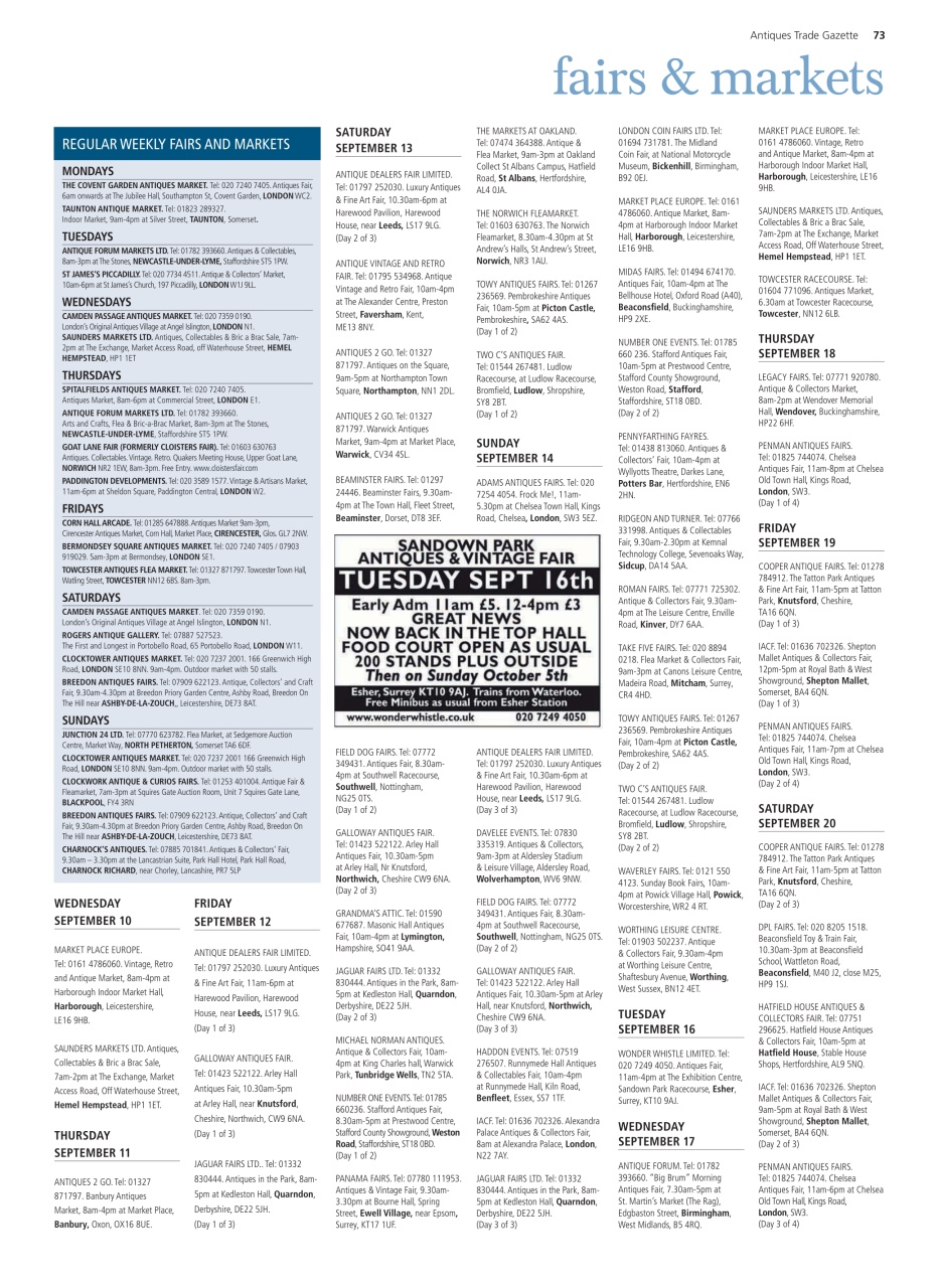 Antiques Trade Gazette Preview Pages