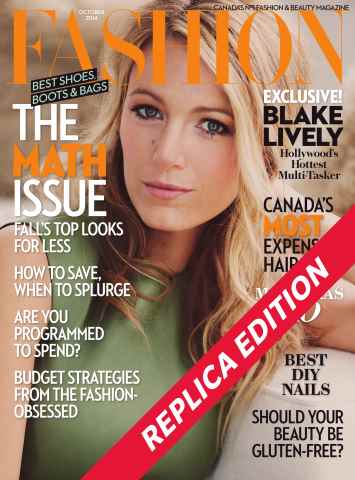 Fashion Magazine issue October 2014