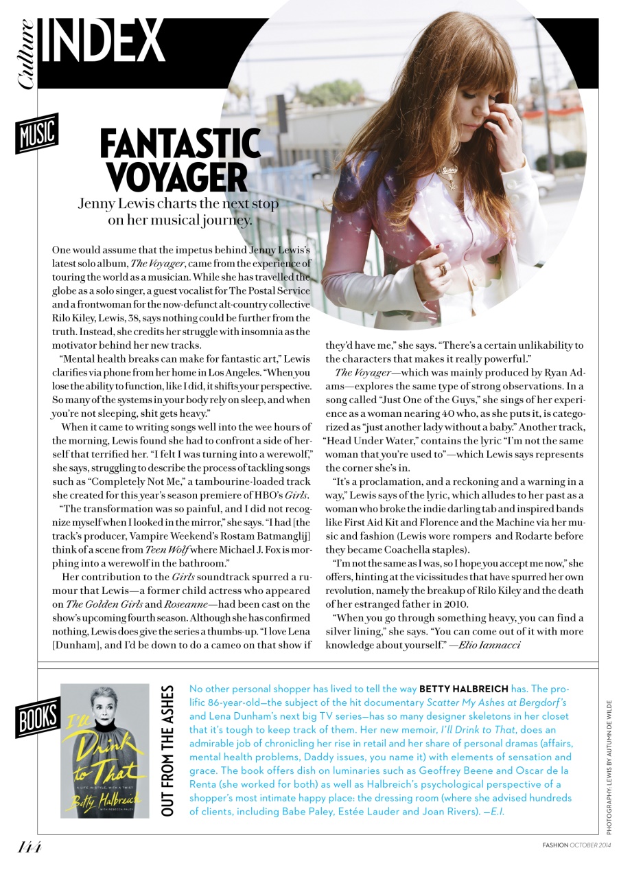 Fashion Magazine Preview Pages