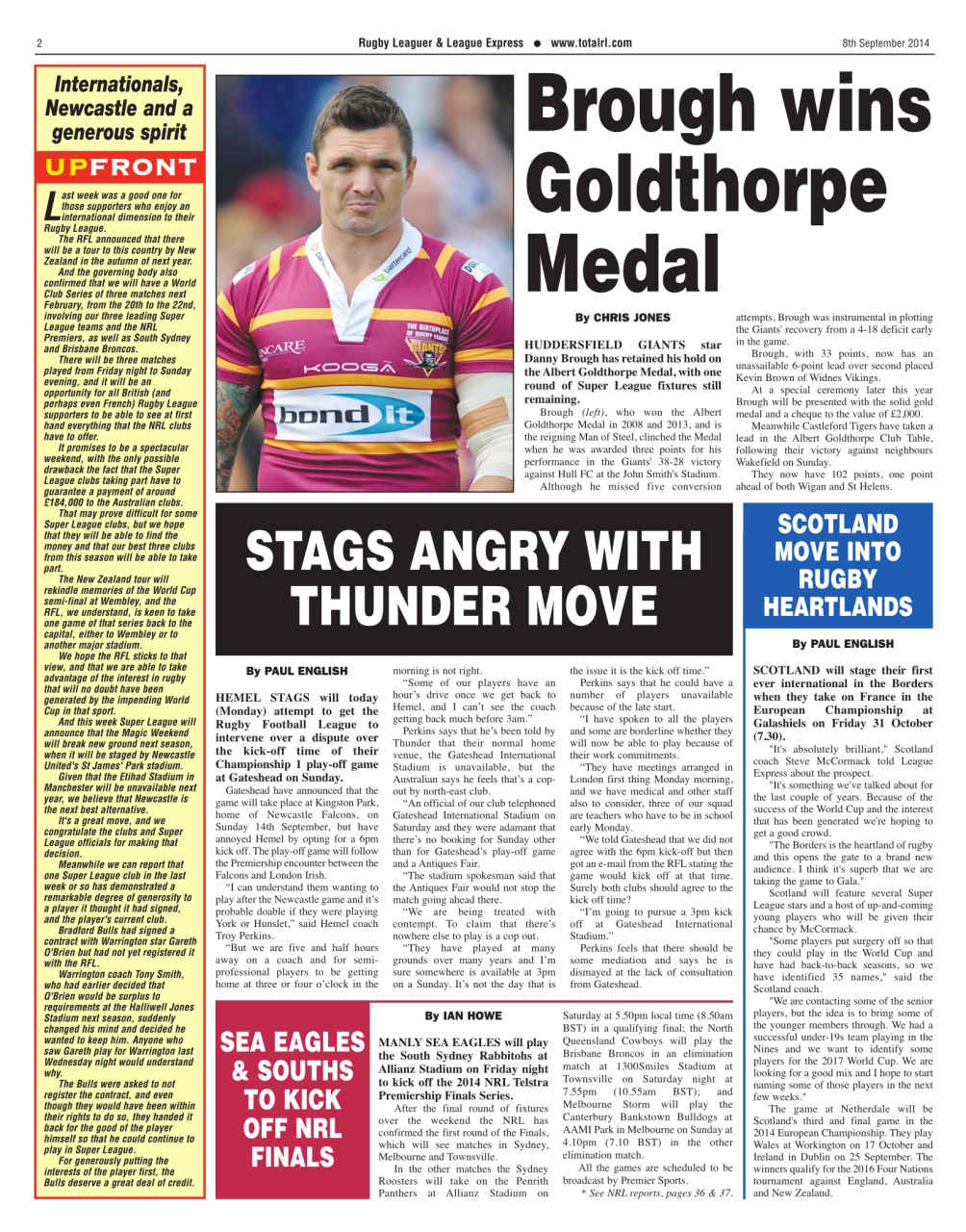 League Express Preview Pages