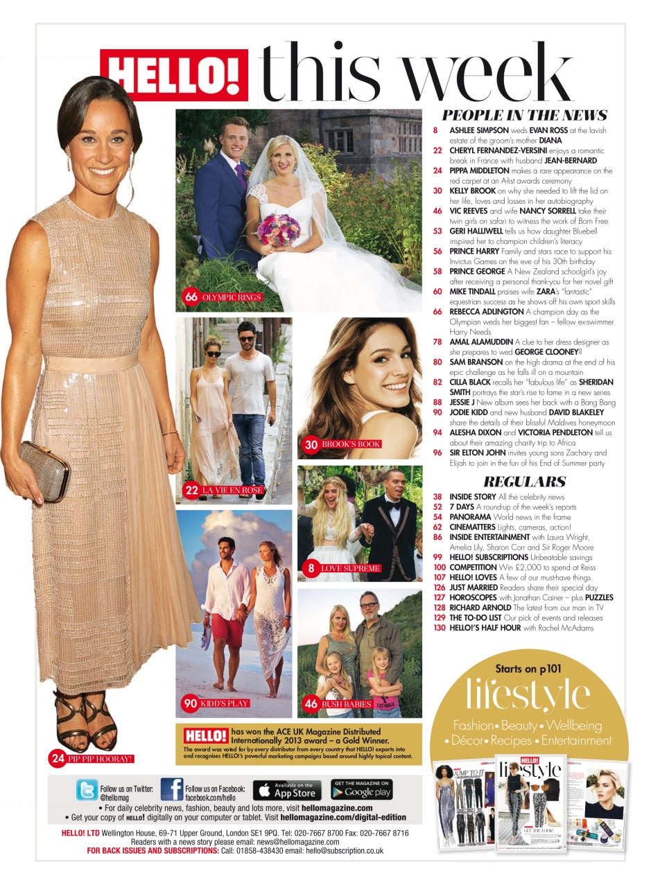 Hello! Magazine Preview Pages