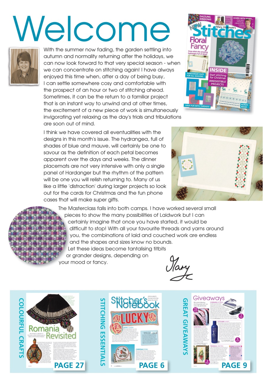 New Stitches Preview Pages