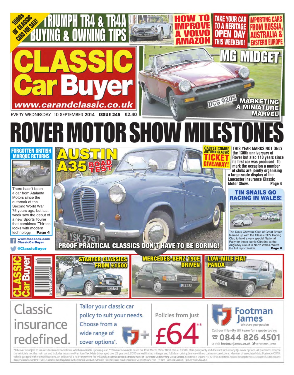 Classic Car Buyer Preview Pages