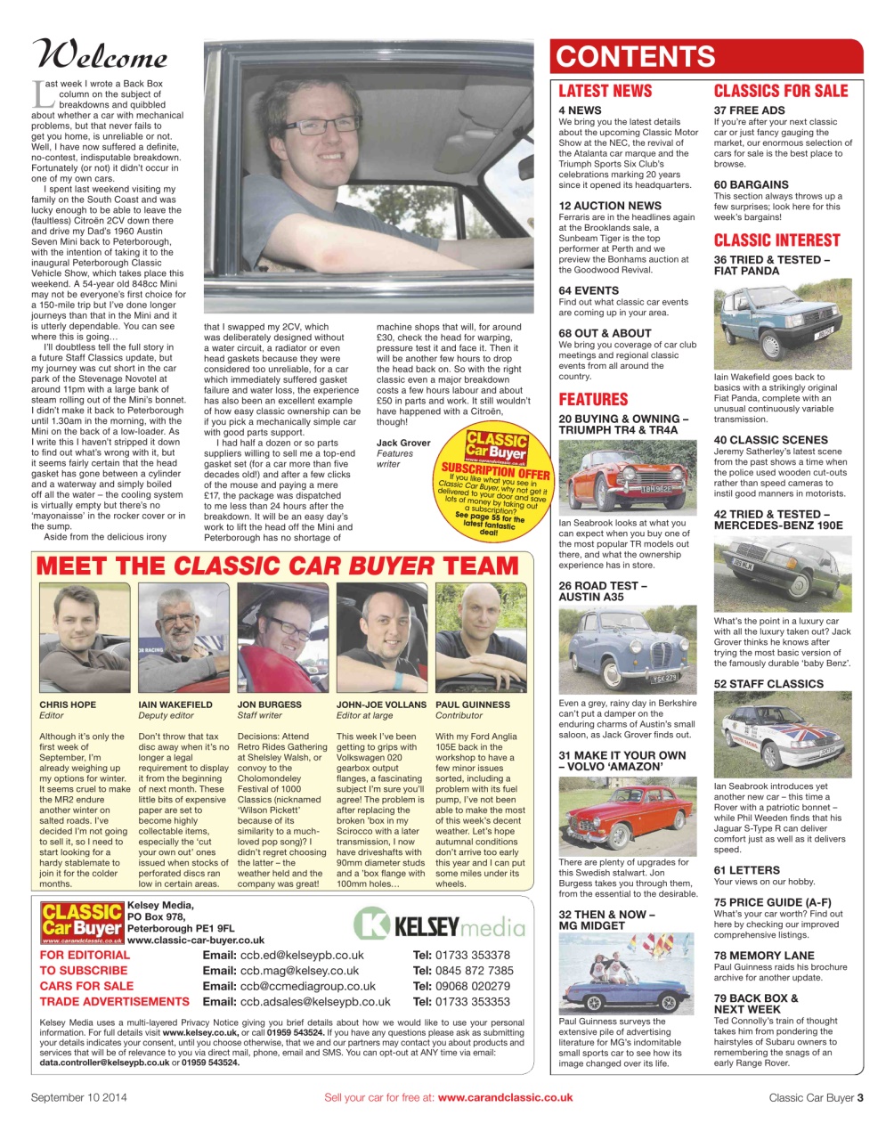 Classic Car Buyer Preview Pages