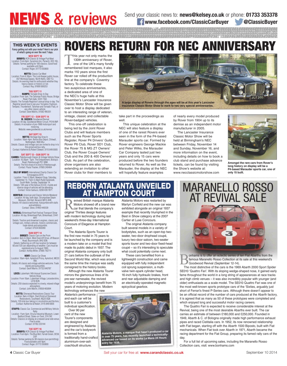 Classic Car Buyer Preview Pages