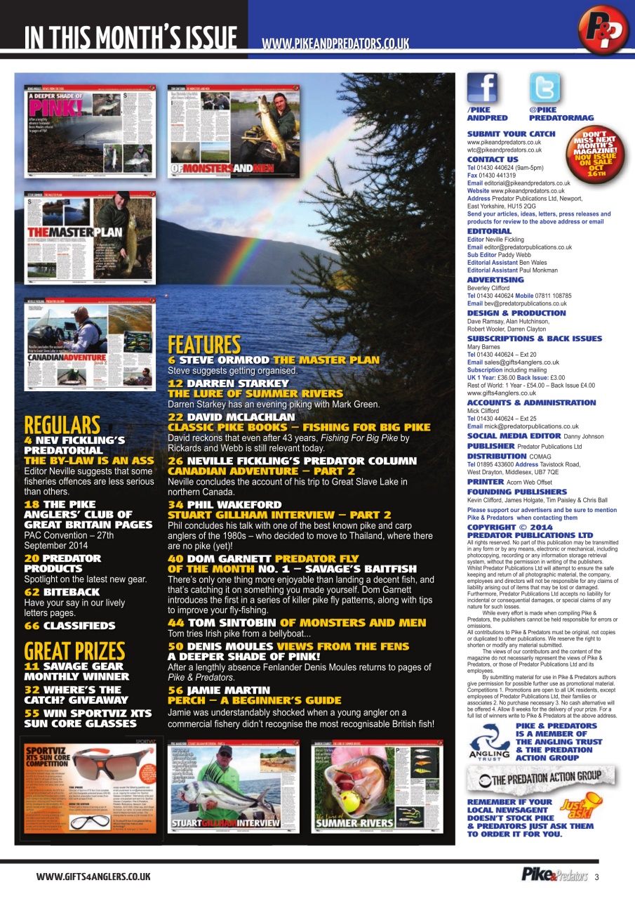 Pike & Predators Preview Pages