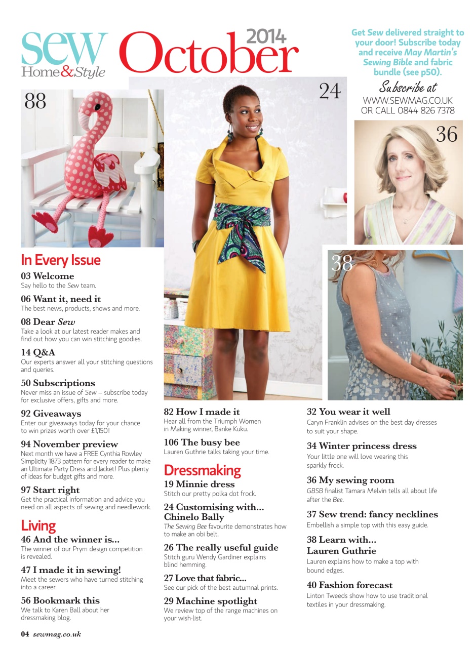 Sew Preview Pages