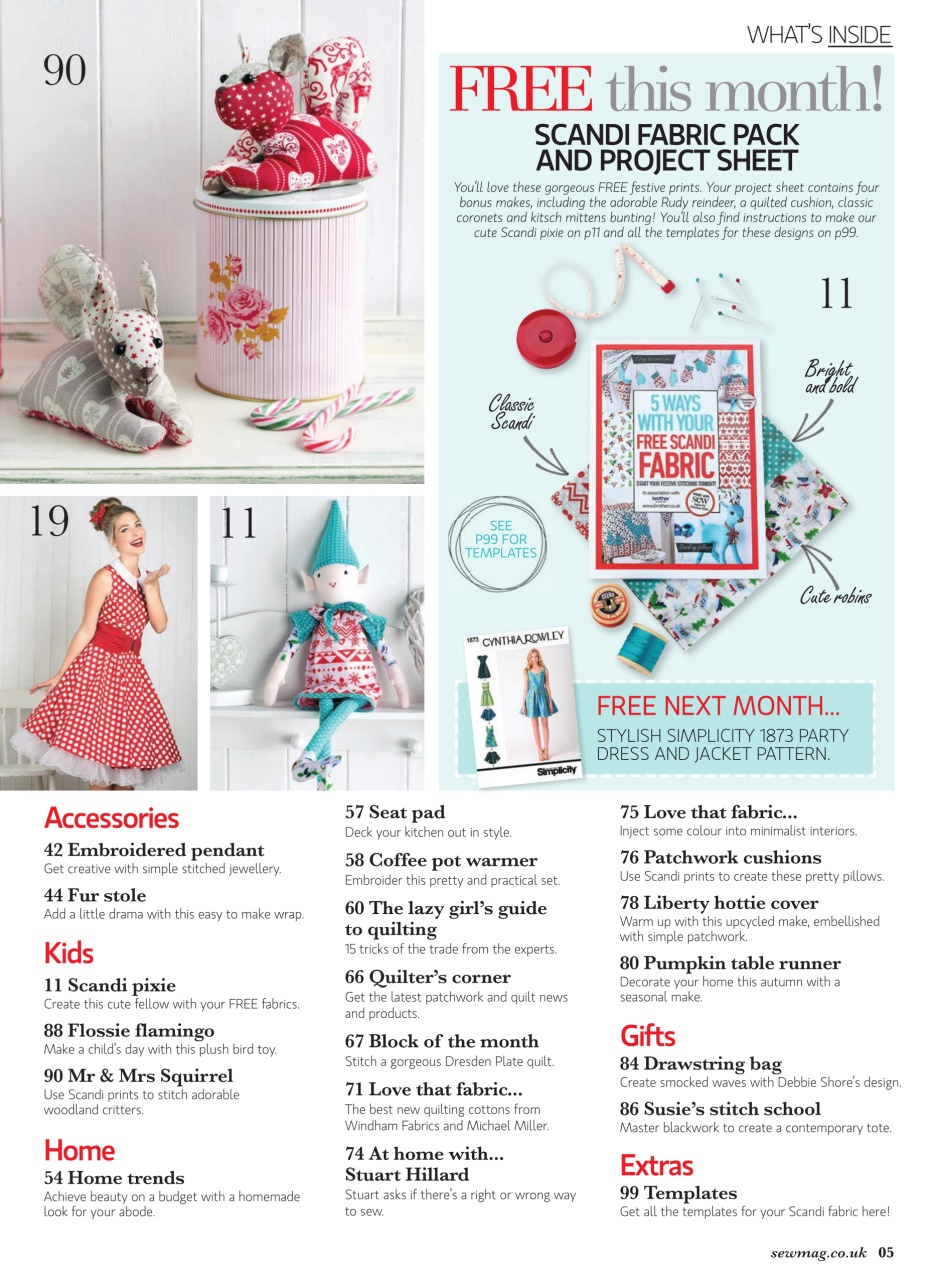 Sew Preview Pages