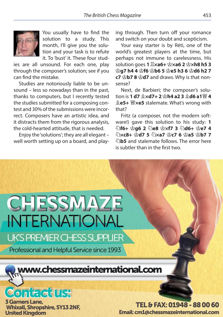 British Chess Magazine Preview Pages