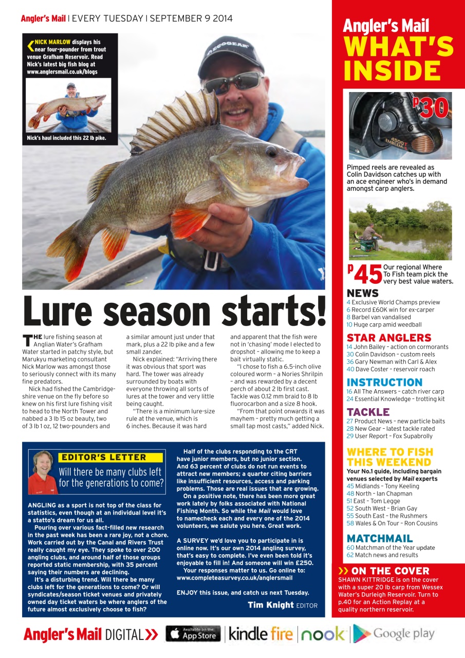 Anglers Mail Preview Pages