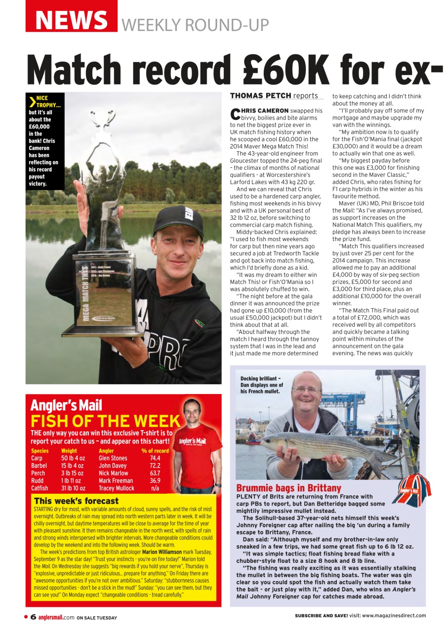 Anglers Mail Preview Pages