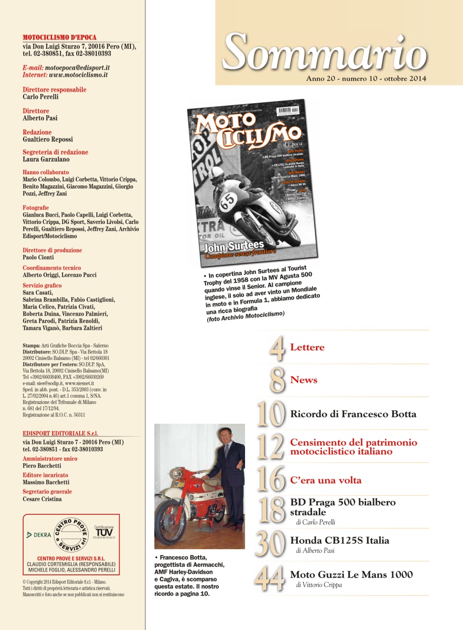Motociclismo d'Epoca Preview Pages