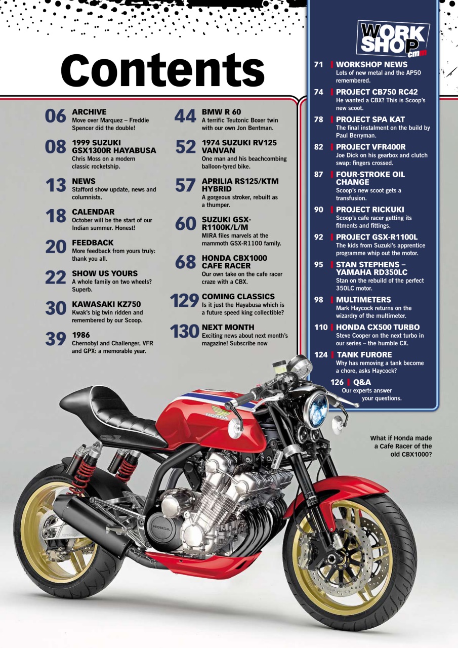 Classic Motorcycle Mechanics Preview Pages