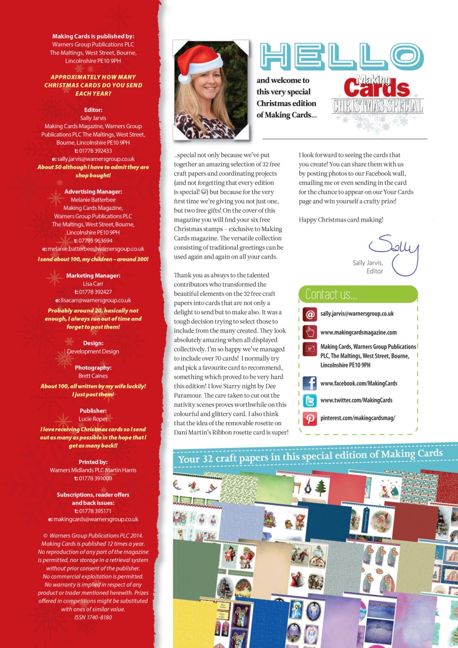 Making Cards & Papercraft Preview Pages